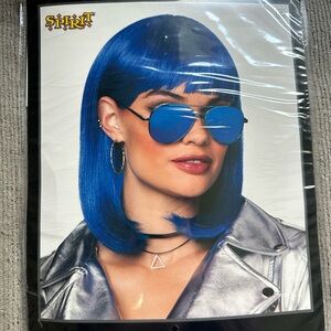 Spirit Blue Wig with Bangs